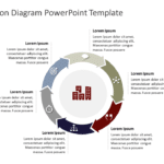 6 Steps Chevron Diagram PowerPoint Template & Google Slides Theme