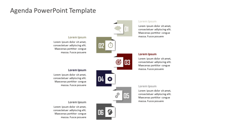 Agenda 27 PowerPoint Template & Google Slides Theme