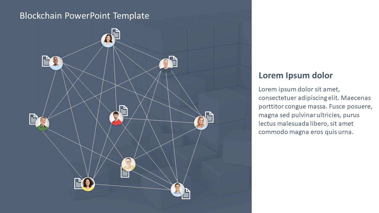 Blockchain 1 PowerPoint Template & Google Slides Theme