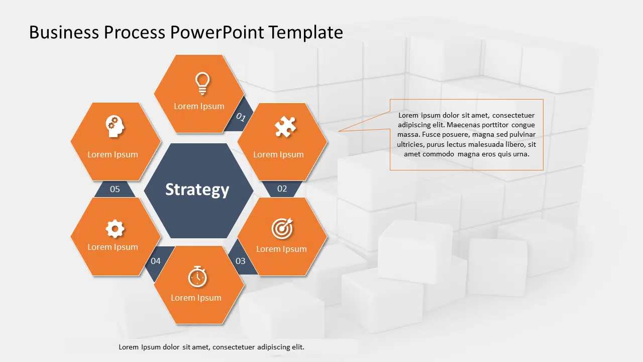 Business Process 15 PowerPoint Template & Google Slides Theme