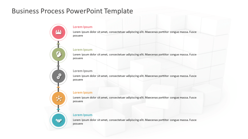 Business Process 8 PowerPoint Template