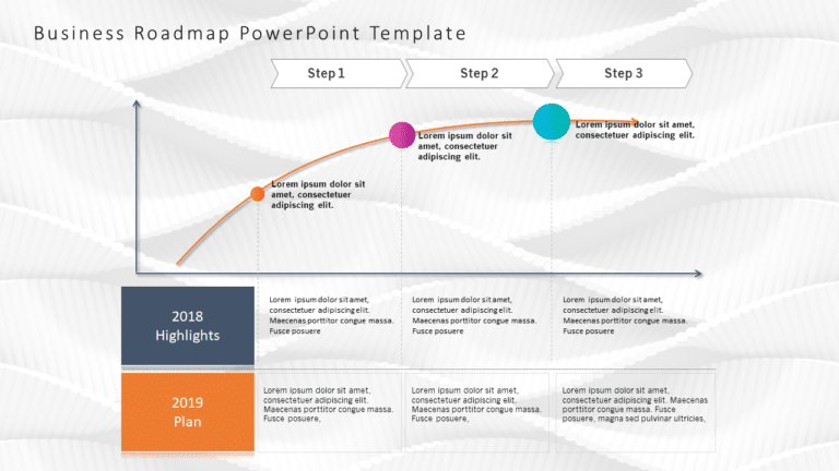 Business Roadmap 14 PowerPoint Template & Google Slides Theme