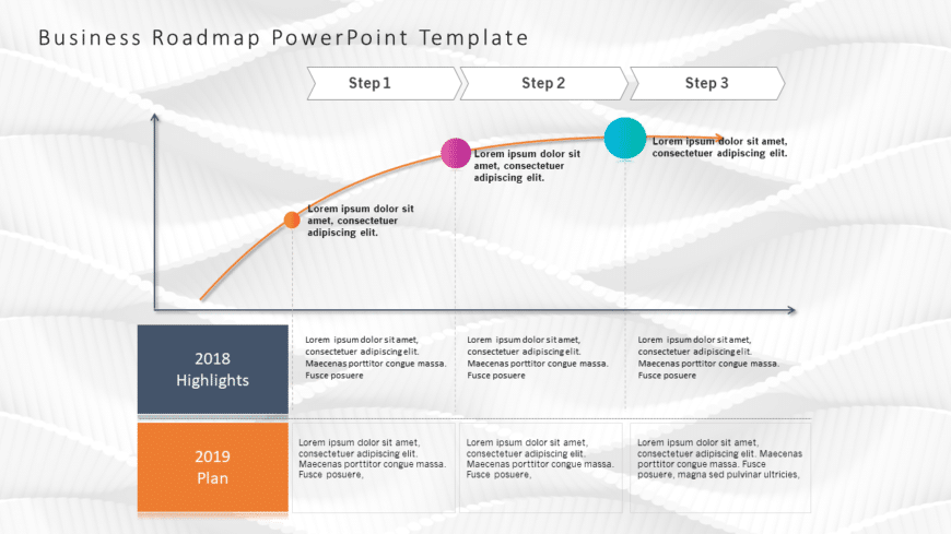 Business Roadmap 14 PowerPoint Template