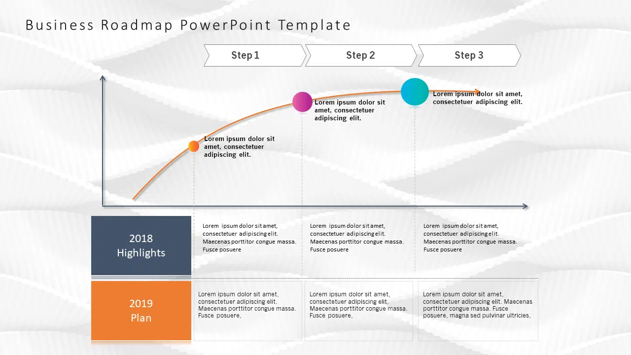 Business Roadmap 14 PowerPoint Template & Google Slides Theme