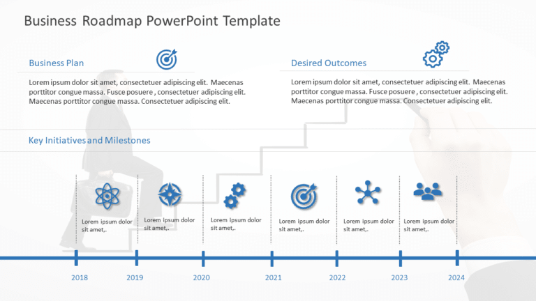 Business Roadmap 15 PowerPoint Template & Google Slides Theme