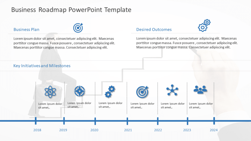 Business Roadmap 15 PowerPoint Template