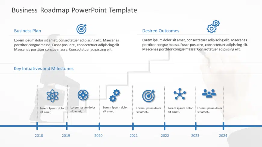 Business Roadmap 15 PowerPoint Template