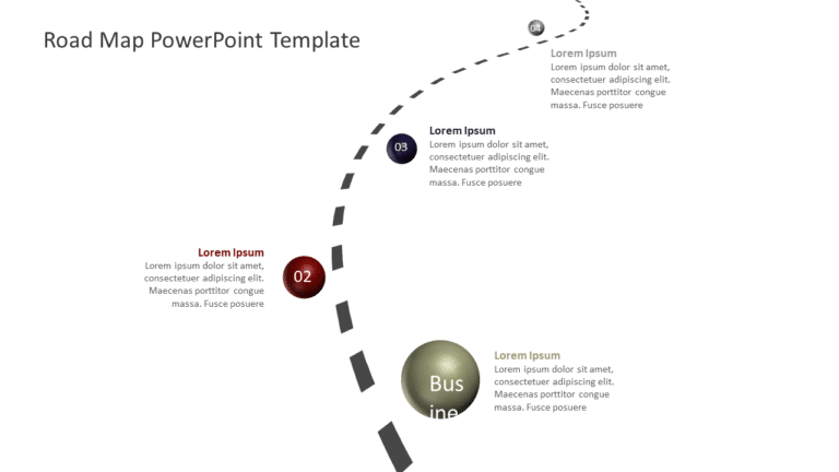 Business Roadmap 29 PowerPoint Template & Google Slides Theme