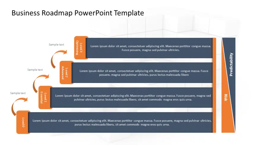 Business Roadmap 30 PowerPoint Template