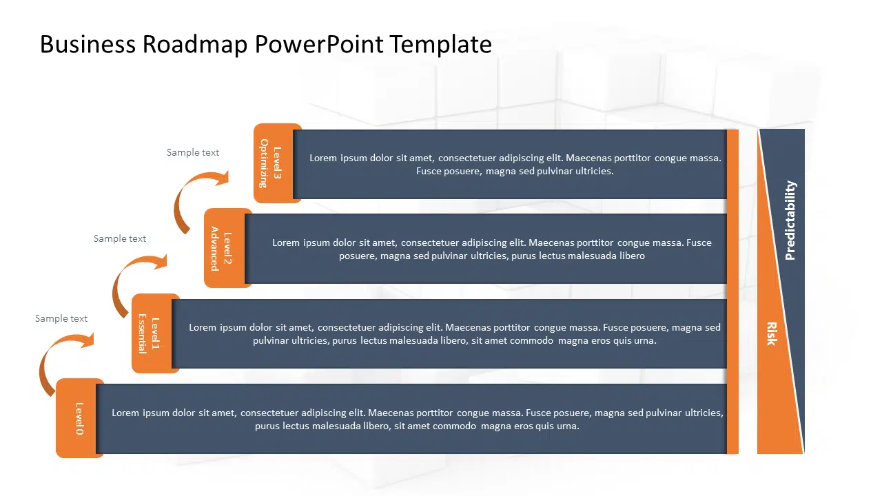 Business Roadmap 30 PowerPoint Template & Google Slides Theme