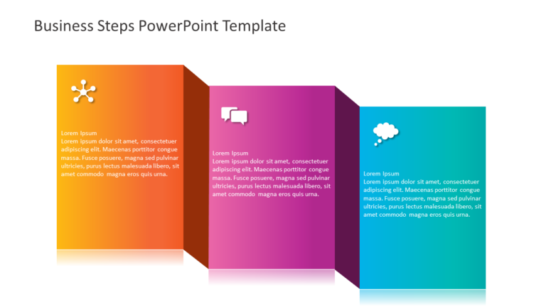 Business Steps 5 PowerPoint Template & Google Slides Theme