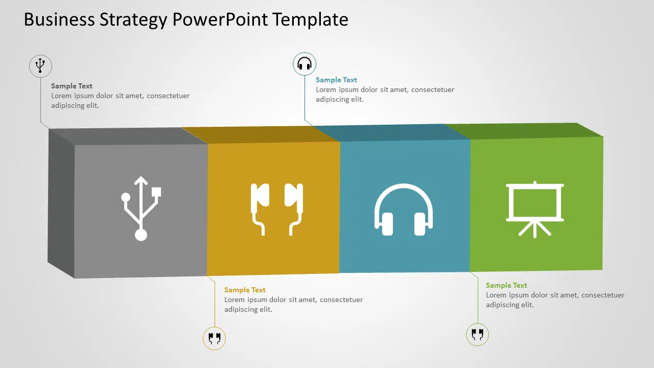 Business Strategy 14 PowerPoint Template & Google Slides Theme