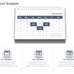 Calendar 7 PowerPoint Template & Google Slides Theme