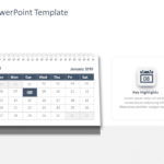 Calendar 8 PowerPoint Template & Google Slides Theme
