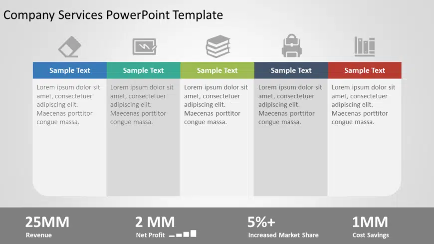 Company Services PowerPoint Template