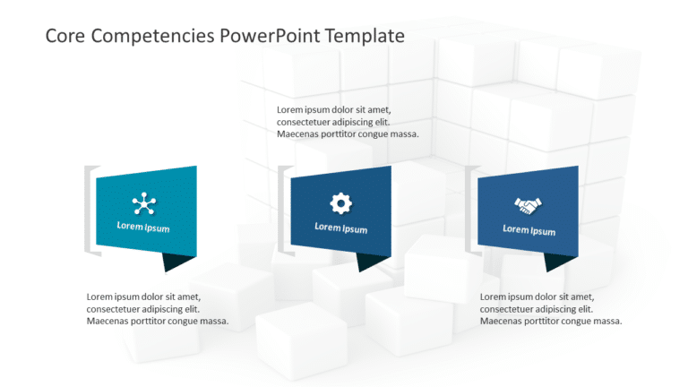 Core Competencies 4 PowerPoint Template & Google Slides Theme