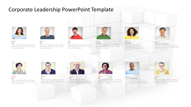 Corporate Leadership PowerPoint Template & Google Slides Theme