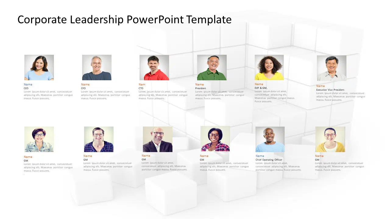 Corporate Leadership PowerPoint Template & Google Slides Theme