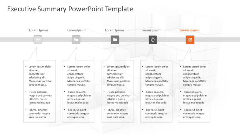 Executive Summary PowerPoint Template 30 & Google Slides Theme