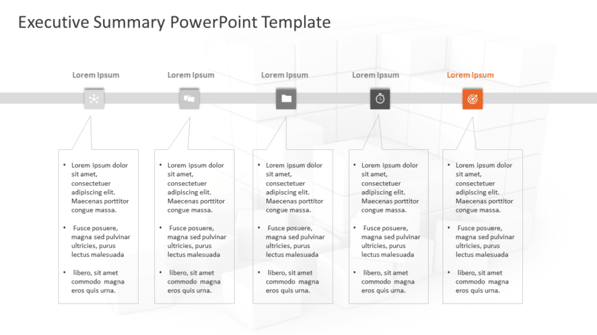 Executive Summary PowerPoint Template 30