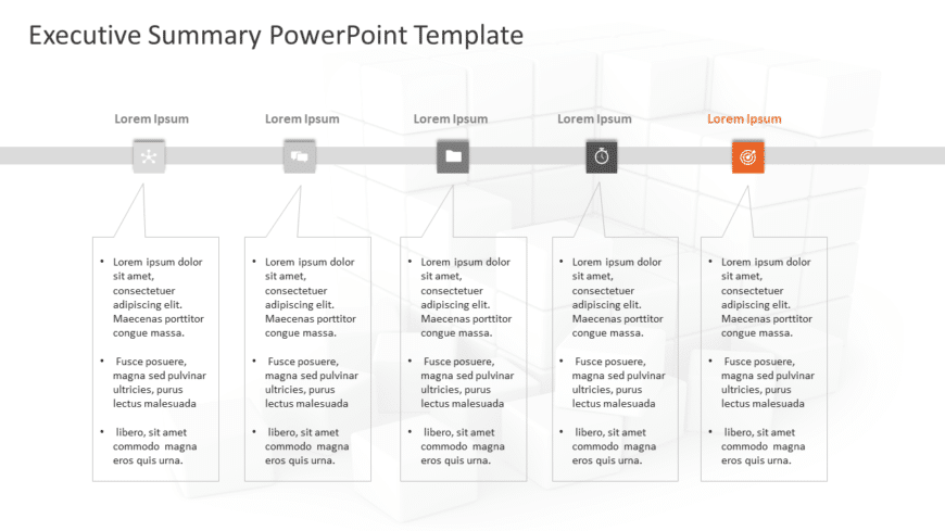 Executive Summary 30 PowerPoint Template