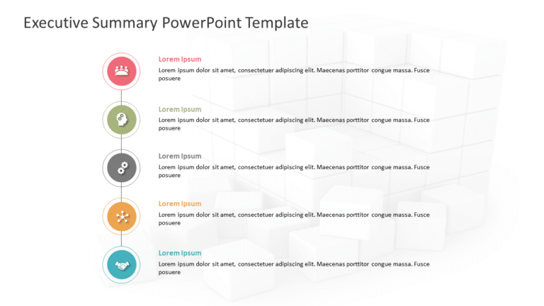 Executive Summary 32 PowerPoint Template & Google Slides Theme