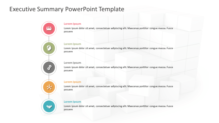 Executive Summary 32 PowerPoint Template
