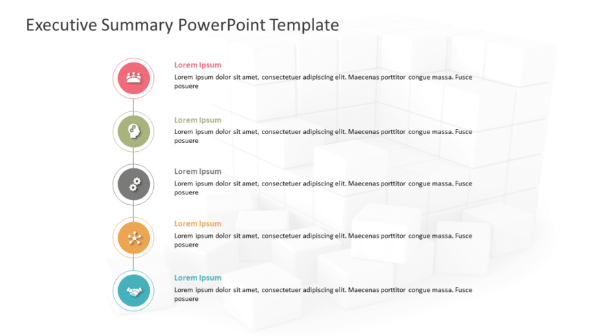 Executive Summary PowerPoint Template 32