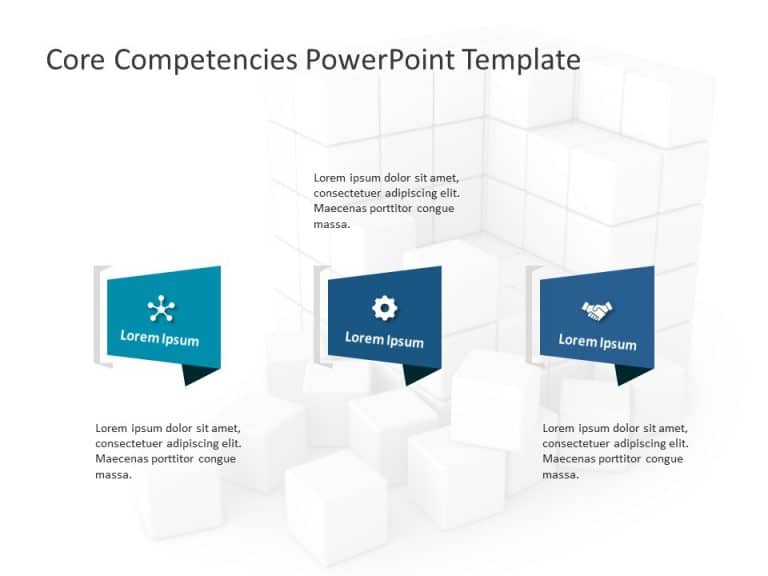 Core Competencies 4 PowerPoint Template & Google Slides Theme