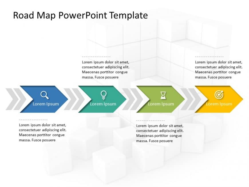 Business Roadmap 28 PowerPoint Template