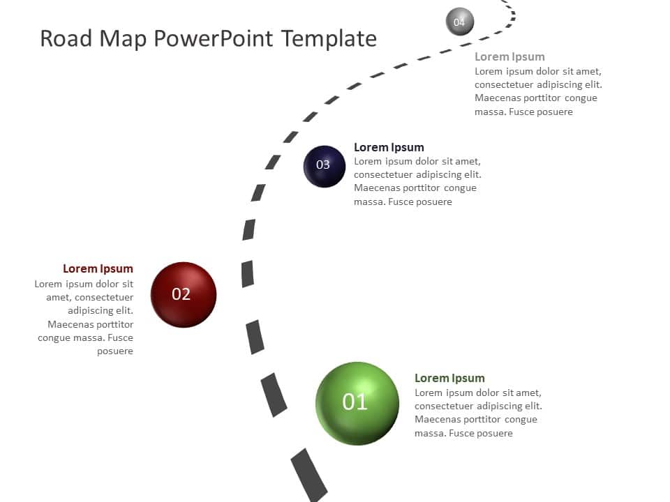 Business Roadmap 29 PowerPoint Template & Google Slides Theme