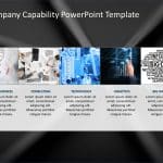 6 Numerical Comparison Table PowerPoint Template