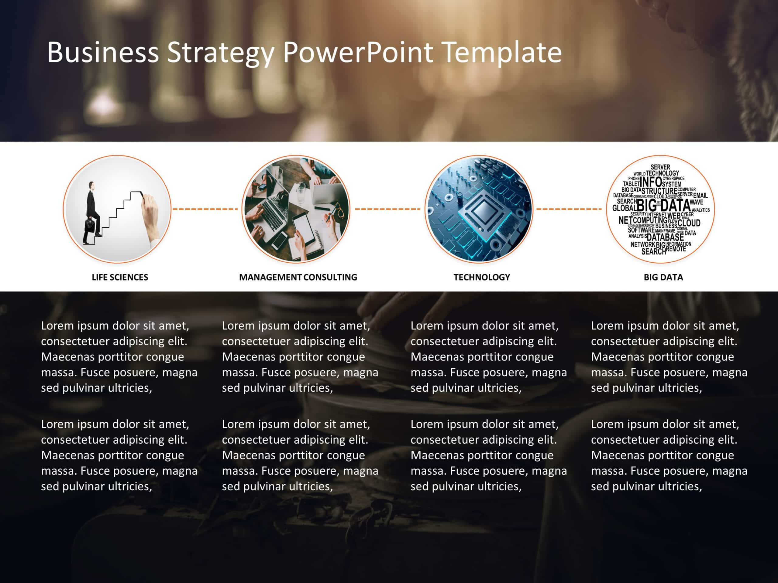 Business Strategy 18 PowerPoint Template