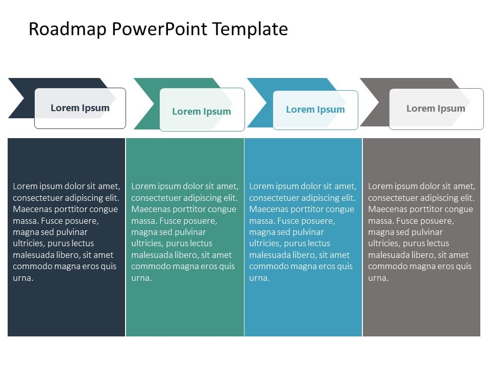 Business Roadmap 31 PowerPoint Template & Google Slides Theme
