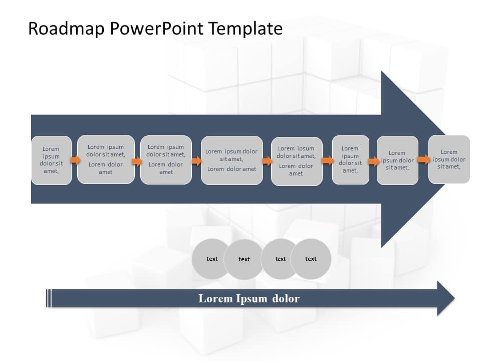 Business Roadmap 32 PowerPoint Template