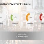 Market Share PowerPoint Template 1