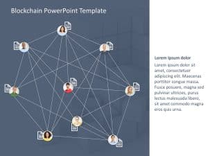 Blockchain PowerPoint Template 1