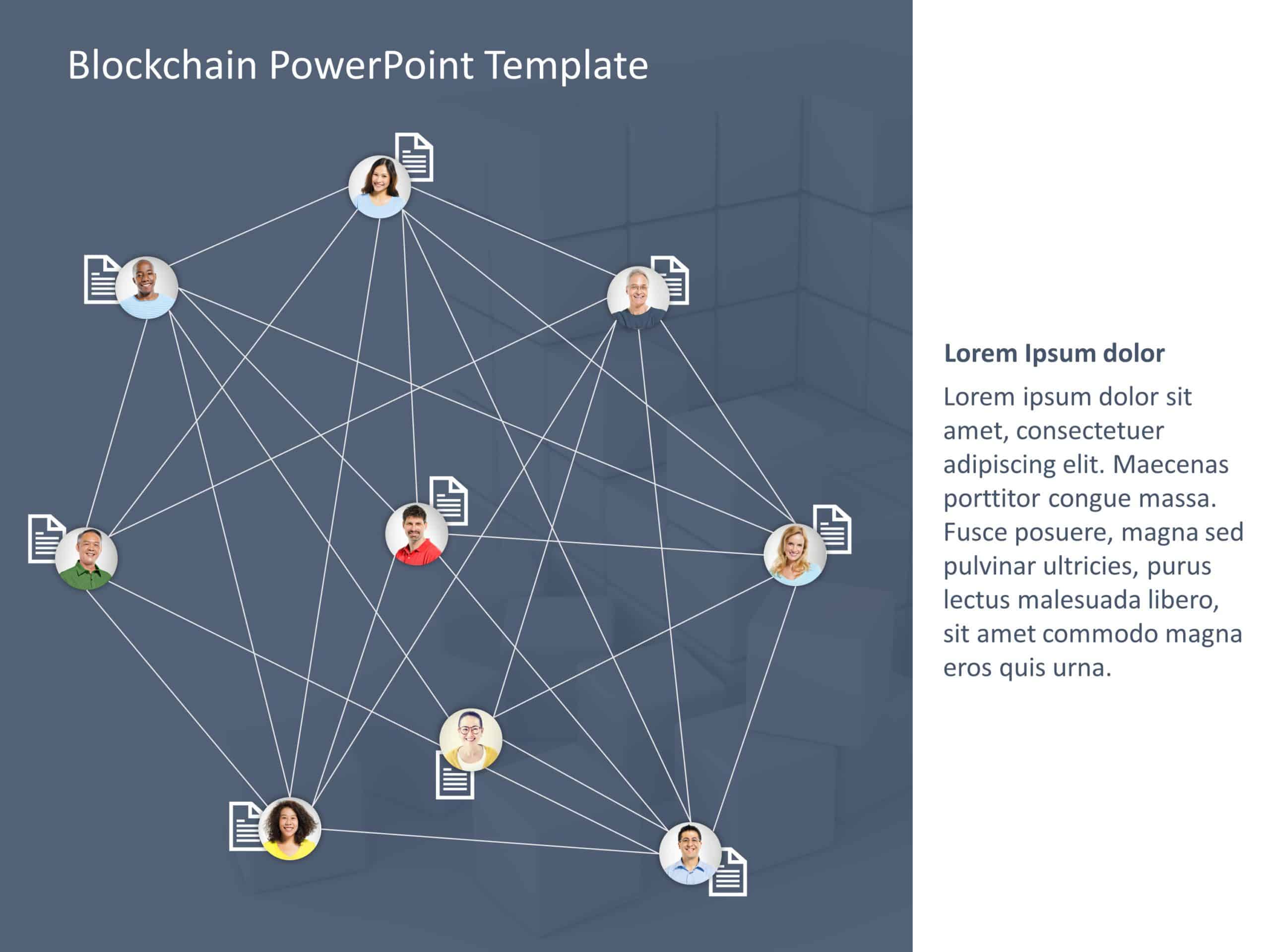 Blockchain 1 PowerPoint Template & Google Slides Theme