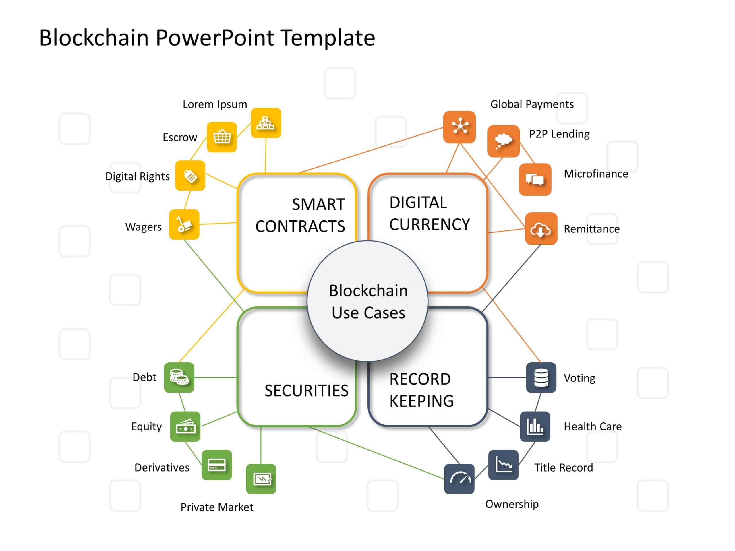Blockchain 3 PowerPoint Template & Google Slides Theme