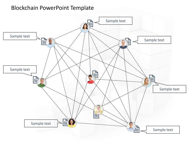 Blockchain 9 PowerPoint Template & Google Slides Theme