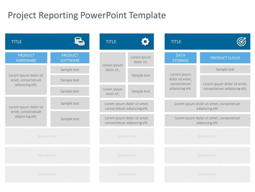 Project Reporting 1 PowerPoint Template