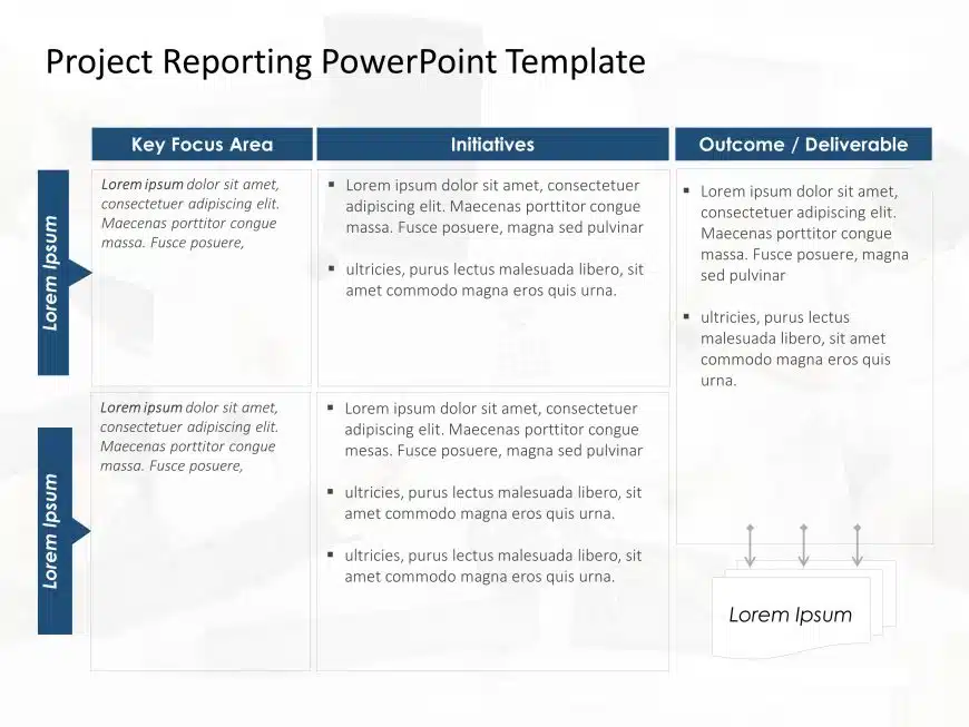 Project Reporting 2 PowerPoint Template