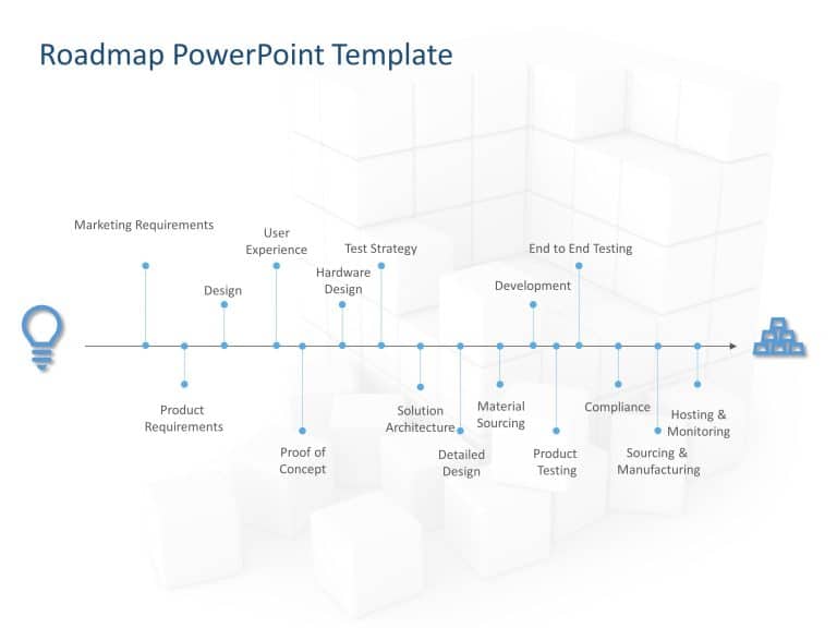 Business Roadmap 35 PowerPoint Template & Google Slides Theme