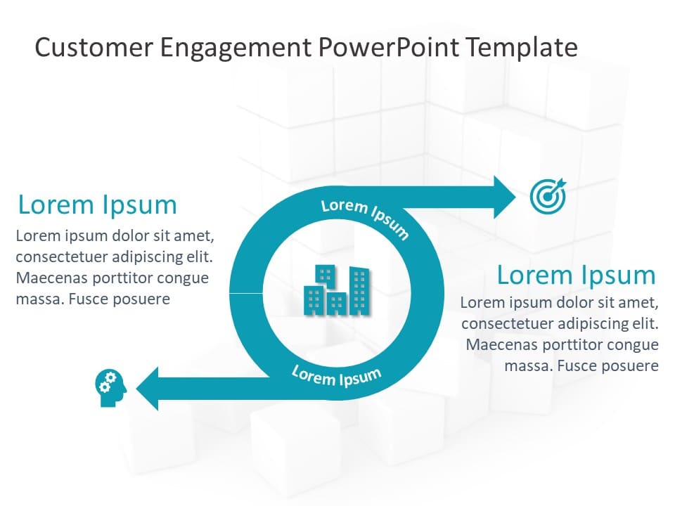 Customer Engagement PowerPoint Template & Google Slides Theme