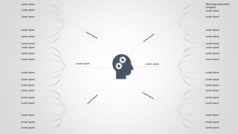 Mind Map 3 PowerPoint Template & Google Slides Theme