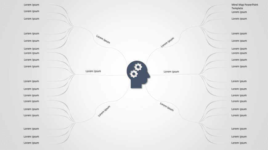 Mind Map 3 PowerPoint Template