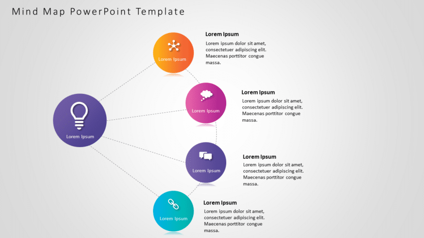 Mind Map 7 PowerPoint Template