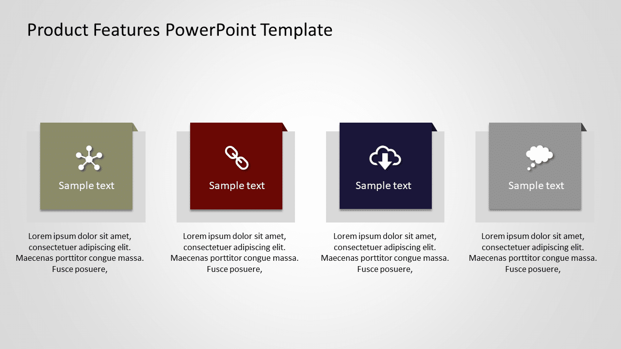 Product Features 10 PowerPoint Template & Google Slides Theme