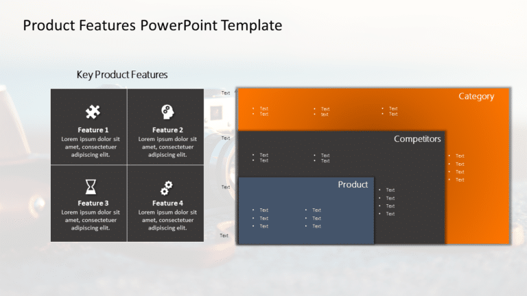 Product Features 11 PowerPoint Template & Google Slides Theme