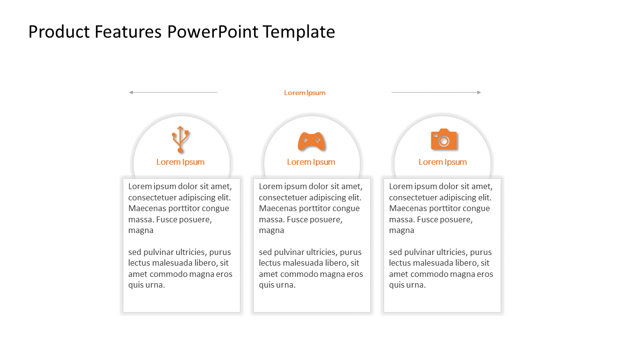 Product Features 13 PowerPoint Template & Google Slides Theme